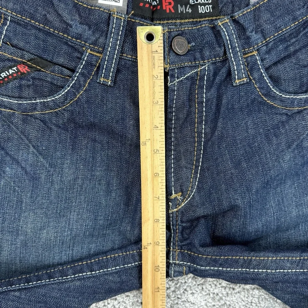 Ariat FR Jeans Men's 29x32 NWT M4 Relaxed Boot Cut Work Pant Western Cowboy